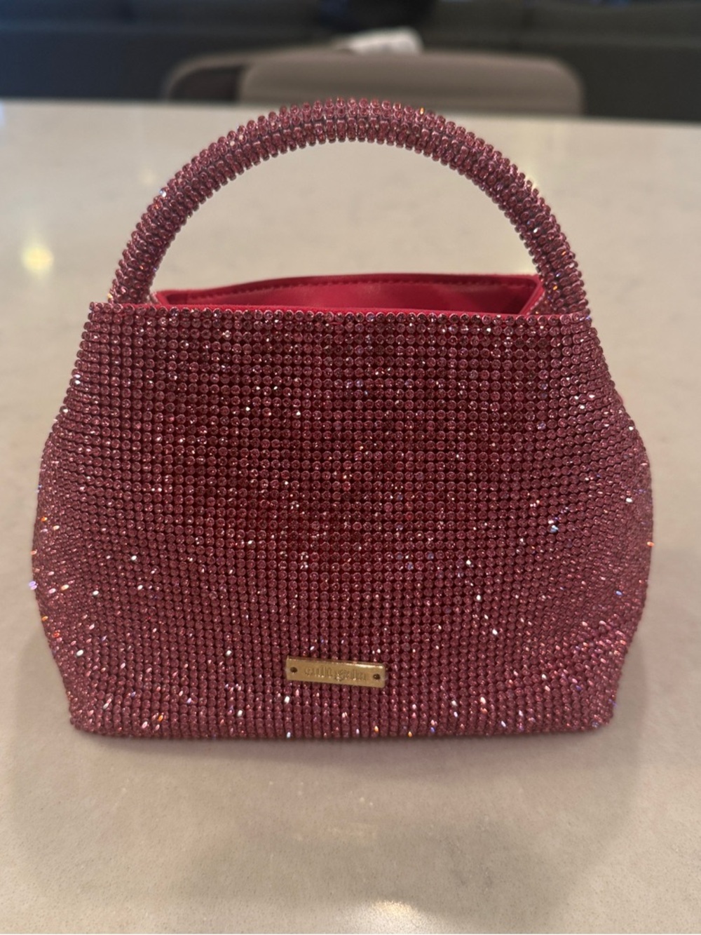 Pink Crystal-Rose/Pink Cult Gaia Mini-Handle Bag- perfect never used!!